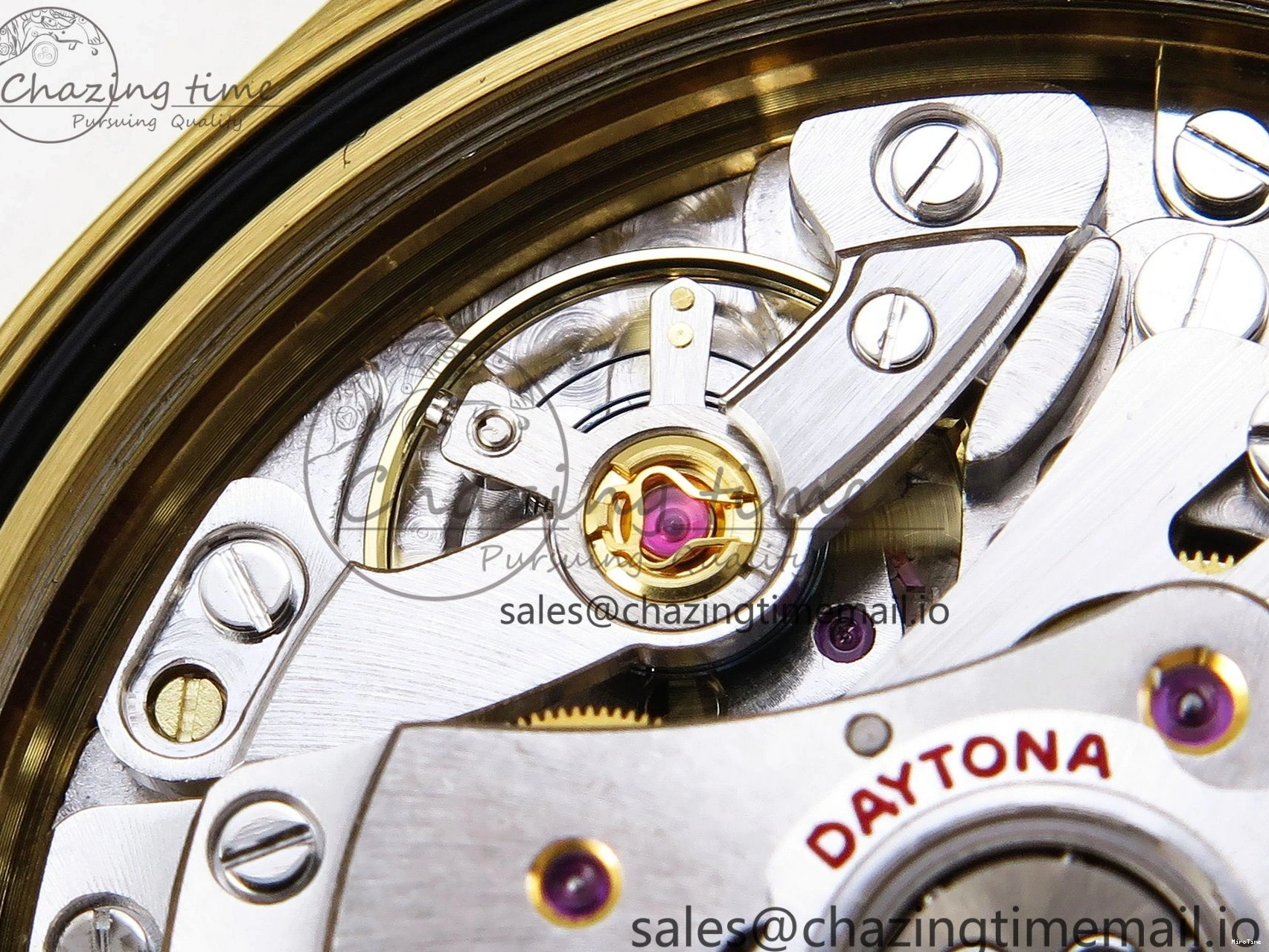 MiroTime 0101 Durable Daytona 116508 KING 1:1 Best Edition YG Black Dial on YG Bracelet SH 1907